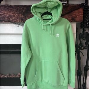 Adidas Men's Mint Green Hoodie